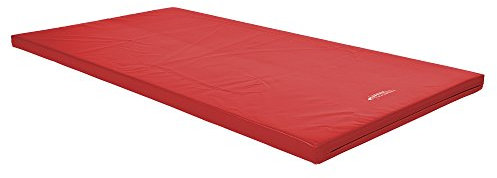 Grevinga Turn- und Gymnastikmatte - versch. Farben und Größen - (Rot, 150 x 100 x 4 cm) OHNE LEDERECKEN !!