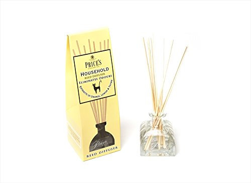 Price's Household Reed Diffuser Refill | Long-Lasting Air Freshener For Home Use | Reed Diffusers With Reeds & Oil | Aromatherapy To Eliminate Odours | Home Accessories Gift For Women & Men