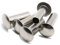 M3 x 6mm Truss Head Semi Tubular Rivet,Staniless Steel,Pack 100-piece
