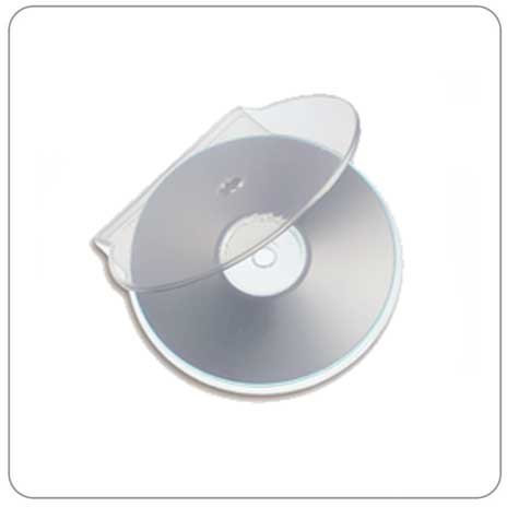 Chroma Products® Clear C Shell Clam CD DVD Blu Ray Case (500 Pack)
