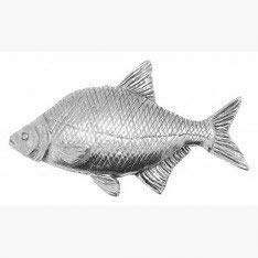 Zinn Bream Fisch Pin Abzeichen oder Brosche Geschenk für Schal, Krawatte, Hut, Mantel oder Tasche