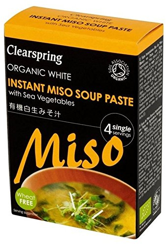 Miso Blanc Bio Pâte De Soupe Instantanée 4 X 15G - Paquet de 6