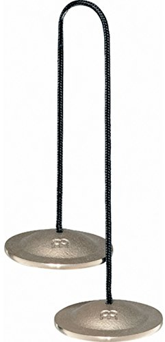 Meinl Finger Cymbals FICY-2, Paar | 2 Fingercymbals an einer Kordel, Durchmesser 2,375 Zoll, Bronzelegierung