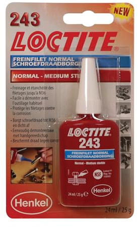 Loctite LT 1831702 Freinfilet normal, Blanc, 24 g