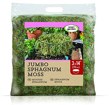 Frisches Sphagnum-Moos aus Neuseeland in einer Riesen-Verpackung