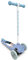 Mondo Toys - Monopattino 3 ruote - Twist & Roll Frozen - freno di sicurezza posteriore - rosa/azzurro - 28300
