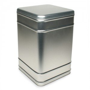 Tee-Vorratsdose Mattsilber 1,5kg