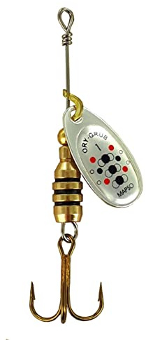 MAPSO- 5 Cucharillas de Pesca ORY-1 PNR Anz. Intercambiable 3 GMS