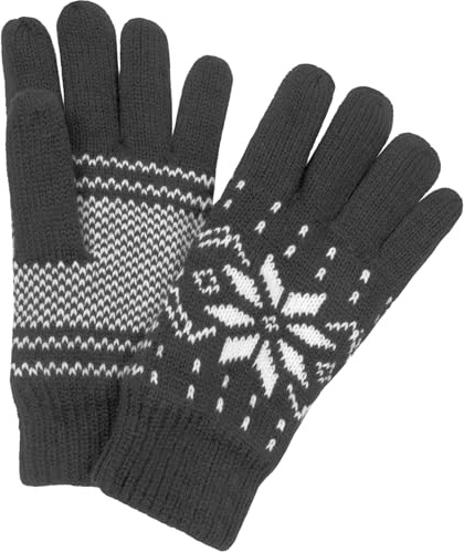 normani Damen und Herren Strickhandschuhe in dezenten Farben