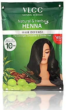 Vlcc 100% natürliche pflanzliche Henna Amla & Shikakai Auszüge Haar Mehndi Pulver 100g