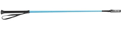 Shires Reflektierende Gewinde Stem Peitsche – Bright Blau