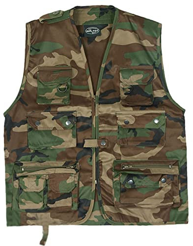 Destockage Gilet Multipoches Camouflage Mil-Tec