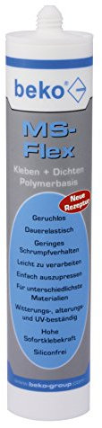 beko MS-Flex Kleben + Dichten 300ml grau 246 290 3