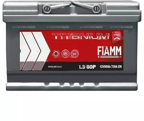 BATTERIA AUTO FIAMM cod L3B75+ TITANIUM PLUS 75Ah 730A Polo Positivo a Destra | Destra