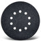 MENZER Black Klett-Schleifscheiben, 225 mm, 10-Loch, f. Trockenbauschleifer, Siliciumcarbid (10 Stk.) K16