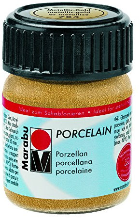 Marabu 784 15 ml Porzellan Malen, Gold