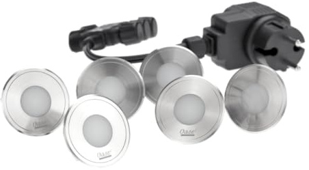 Oase Bodeneinbauleuchte LunAqua Terra LED Set 6