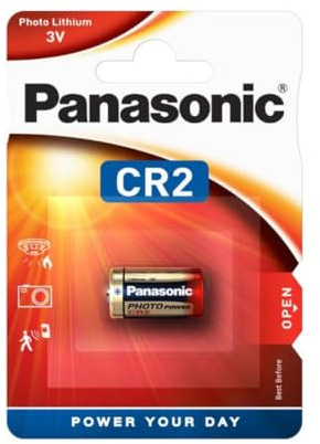 Panasonic CR2 Lithium Photo Battery 3 V 850 mAh