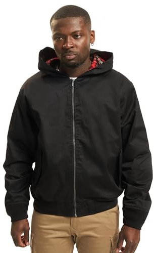 Brandit Lord Canterbury Hooded Jacket, Color: black, Size: S
