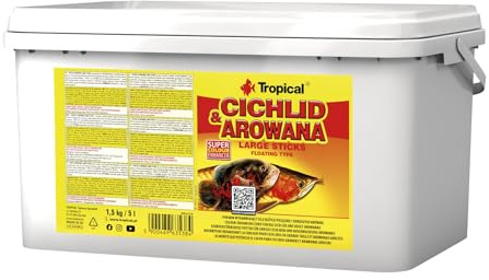 Tropical Cichlid&Arowana Large Sticks 5l Cichlidensticks