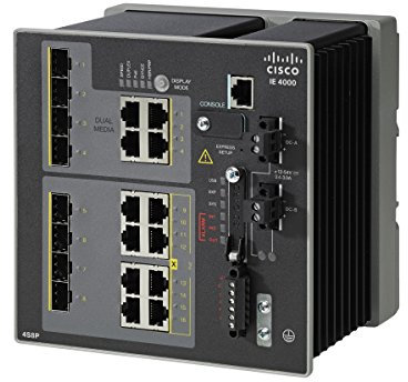 IE 4000 4 x SFP 100 m mit 8 x POE 4 x 1G Combo LAN Base