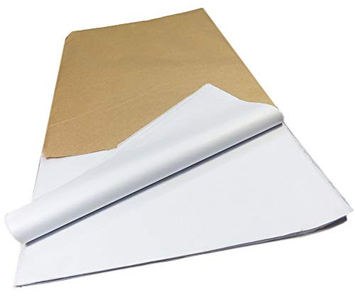 500 Sheets Of White Acid Free Tissue Paper 18x28