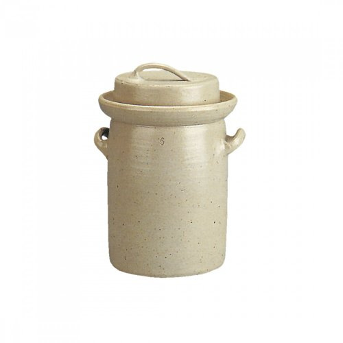Gärtopf m.Deckel 10ltr.grau
