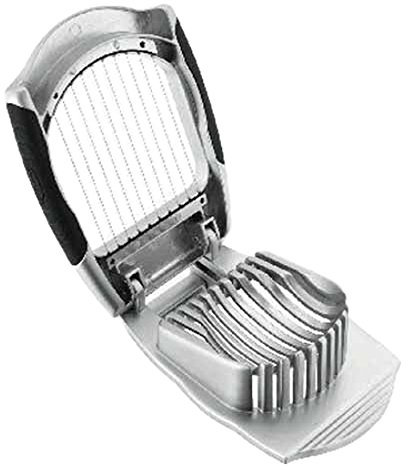 Stellar Contour Gadgets Egg Slicer, Zinc Alloy Composite, Cushioned Grip