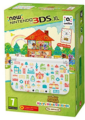 New 3DS XL + Animal Crossing: Happy Home Designer + amiibo Card