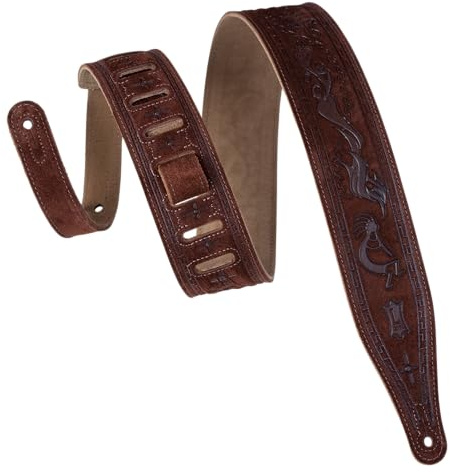 Levy's Leathers Gitarrengurt (MS17T03-BRN)