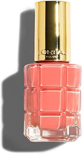 L'Oréal Paris Color Riche Le Vernis Nagellack mit Öl in hellem Rosa/Pflegender Farblack in sommerlichem Rosé mit Glanz-Effekt /# 222 Jardin de Roses / 1 x 14ml