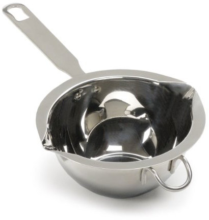 RSVP International (DBL-in) Double Boiler | Easily Move Food from Insert to Plate | Perfect for Smaller Pots & Pans | Dishwasher Safe, 18/8 Stainless Steel