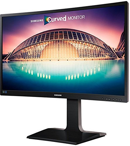 Samsung S24E650C Monitor Curvo 24'' Full HD, 1920 x 1080, 60 Hz, 4 ms, HDMI, Display Port, DVI, Nero