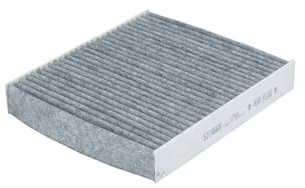 PURFLUX Filtre d'habitacle AHC405 Filtre à charbon actif Hauteur: 35 Largeur: 200 Longueur: 215 Compatible avec RENAULT Clio IV 3/5 portes BH Captur J5, H5, DACIA DUSTER