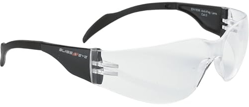 Swisseye Outbreak Sportbrille (100% UVA-, UVB- und UVC-Schutz, minimales Gewicht, robustes und splitterfreies Fassungsmaterial PC, Polycarbonatscheibe, inkl. Mikrofaserbeutel)