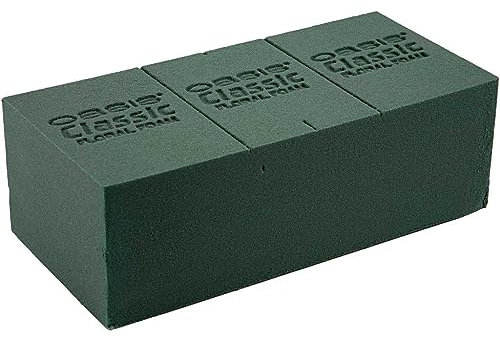 Creativ 517640 Oasis Steckschaum, Größe 23 x 11 x 8 cm, grün, 1 Stück