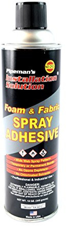 Pipeman's Aerosol Adhesive Spray Glue for Fabric Upholstery Speaker Cabinet 12oz