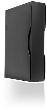 Arpan – Porte-documents avec 150 pochettes, 300 pages, noir, format A4