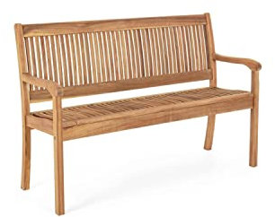 Cosma Bank Sitzbank Akazie 2 Sitzer Solide Robuste Möbel Outdoor ac805019