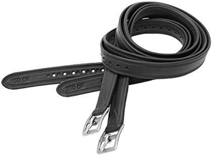 Kieffer Steigbügelriemen Elefant-Soft II schwarz , Länge Steigbügelriemen:170cm