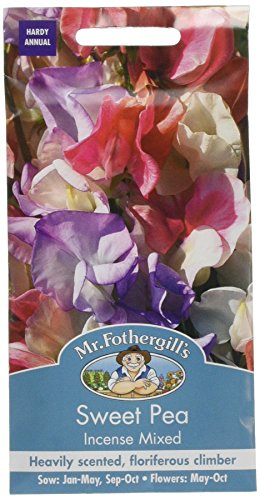 Mr. Fothergill's Incense Sweet Pea Mixed Flower Seeds
