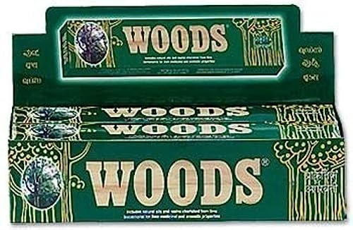 Woods Lot de 6 Paquets de 10 bâtons d'encens naturels