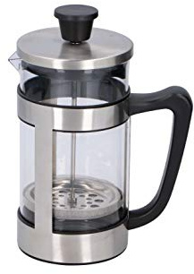 Cafetière - 1l - 8 Coffee - Stainless Steel/Glass/Plastic