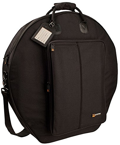 Protec Deluxe Beckentasche für bis zu 6 Stück Schwarz
