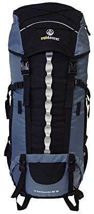 outdoorer Backpacker-Rucksack mit Regenhülle 4 Continents 85+10 - Reise-Rucksack mit Frontöffnung für Trekkingtouren, Weltreisen und Backpacking