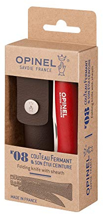 Opinel Messer Messer, Größe 8, rostfrei, grau, M, 1010310810