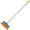 Fiskars Kinder-Besen Länge: 80 cm, Kunststoff-Borsten/Aluminium-Stiel, Blau/Orange, MyFirst Fiskars, 1001418