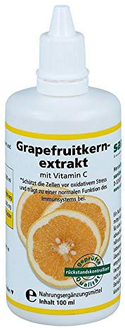 GKE-Shop | Grapefruitkernextrakt – Tropfen Zur Steigerung Des Wohlbefindens | 1er Pack (1 x 100 ml Lösung)