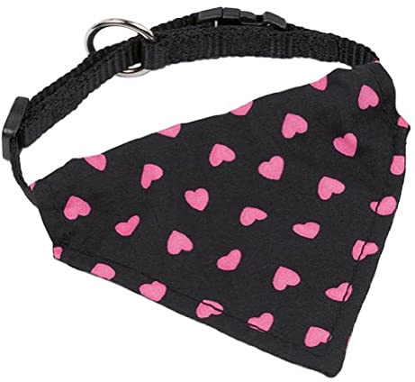 Nobby Halsband mit Tuch, rosa L: 20-30 cm, B: 10 mm, 1 Stück