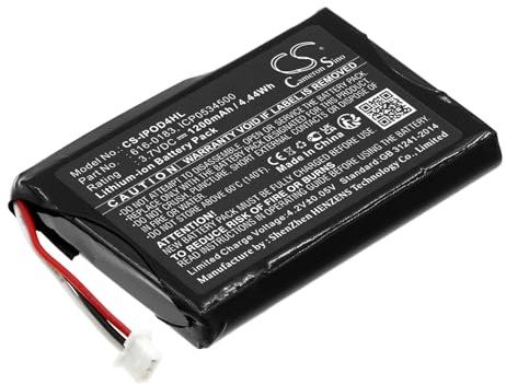 Vintrons Wiederaufladbarer Akku, 1200 mAh, für iPod 4. Generation, 616–0183